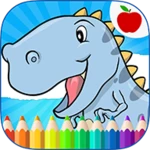 Logo of Dinosaurs Coloring Book android Application 